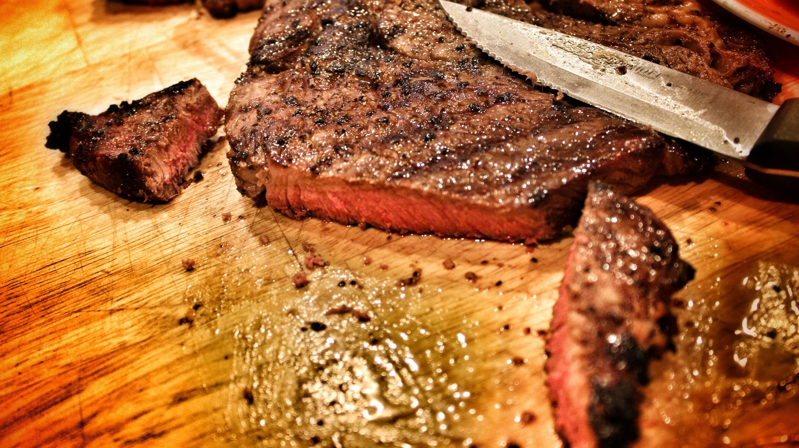 Manhattan strip steak