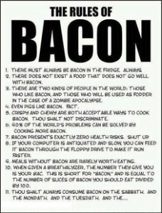 The Rules of Bacon